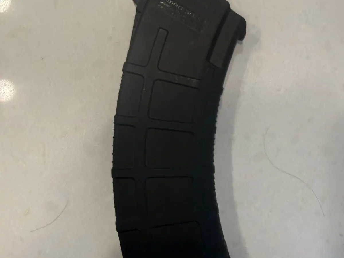 AK PMAG 7.62x39 + 30 rounds of steel cased 7.62 ammo loaded