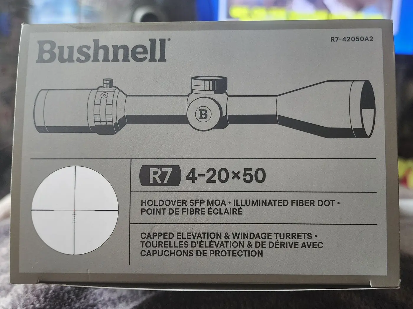 Bushnell R7 5-20x50 long range scope
