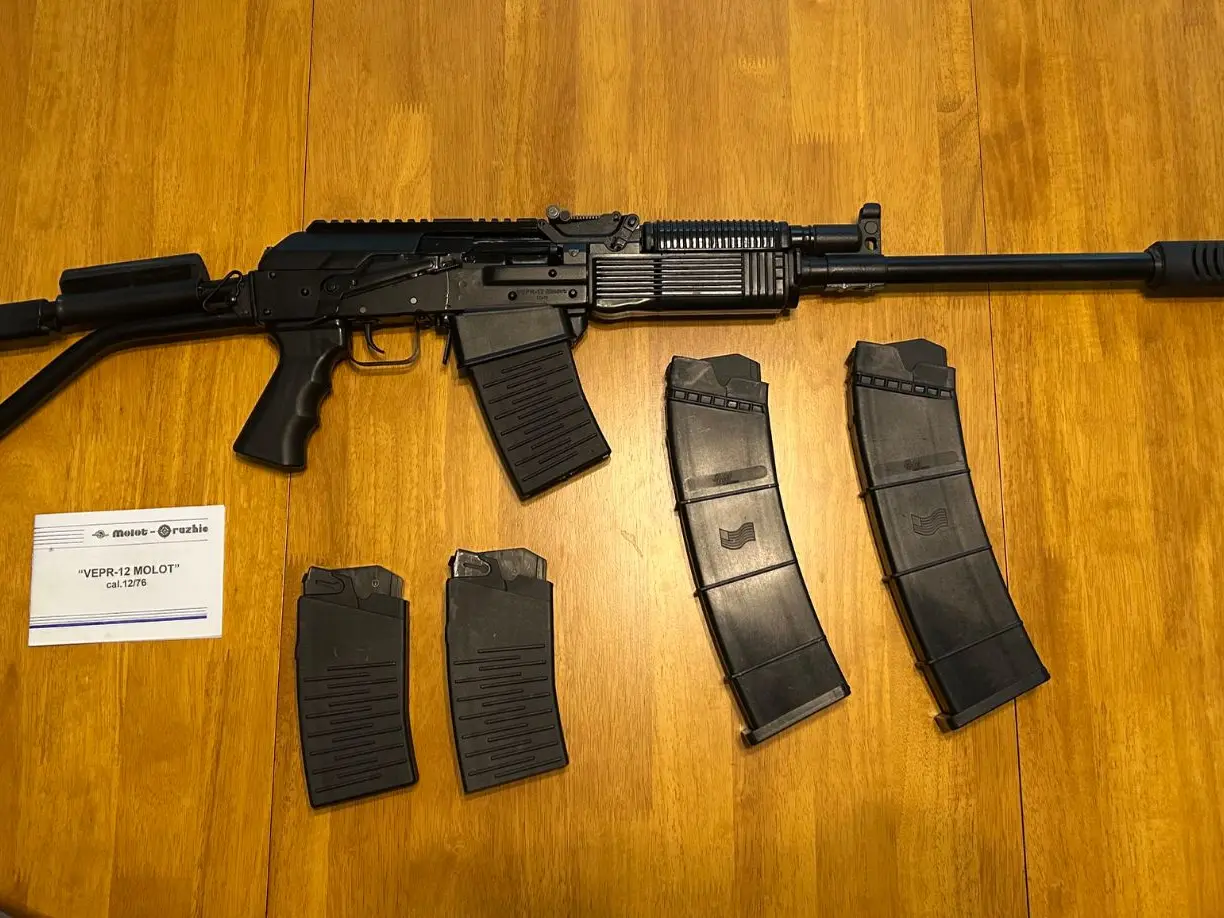 Molot Vepr 12 Semi-Auto Shotgun 12 Gauge Russian Banned