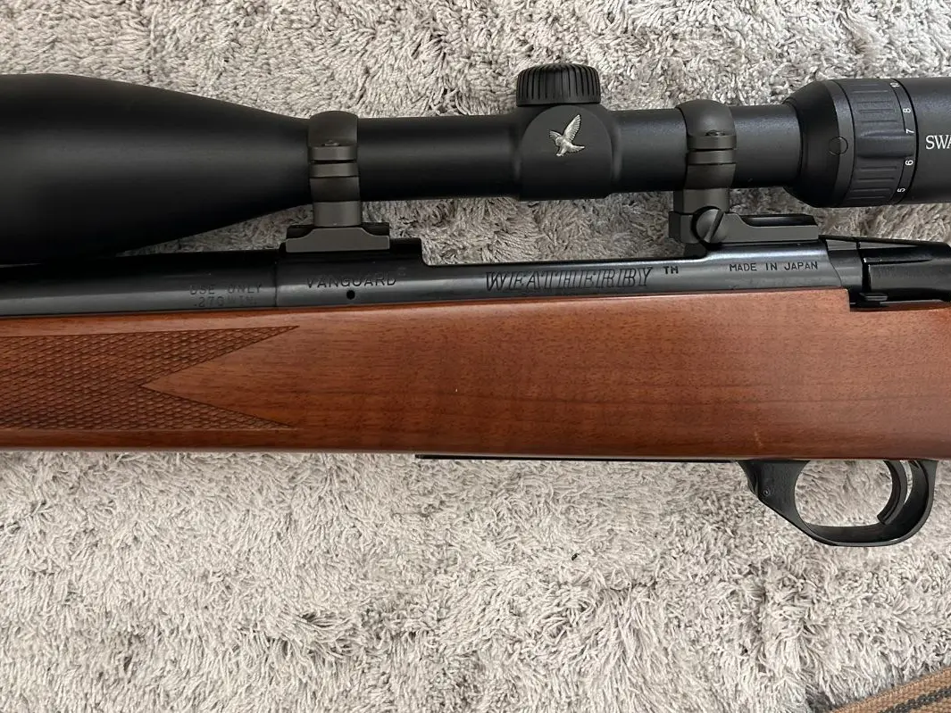 Weatherby Vanguard .270 Win with Swarovski Z3 Scope - photo 2