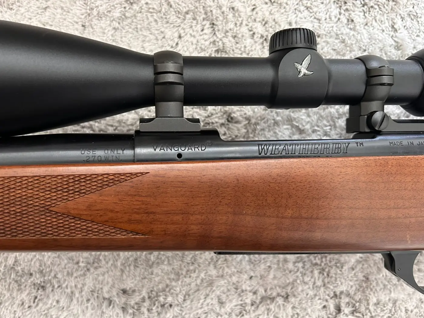 Weatherby Vanguard .270 Win with Swarovski Z3 Scope - photo 9