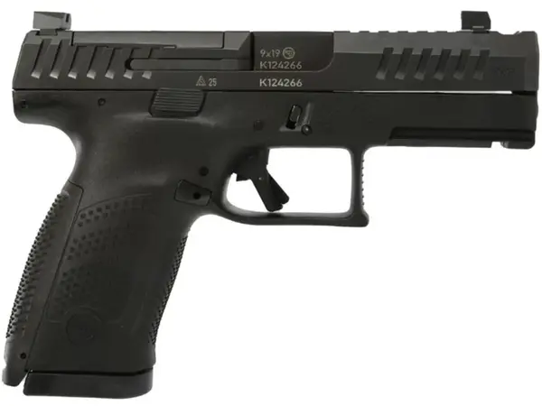 CZ P-10 C 9mm Luger Opt Ready Ported, Black