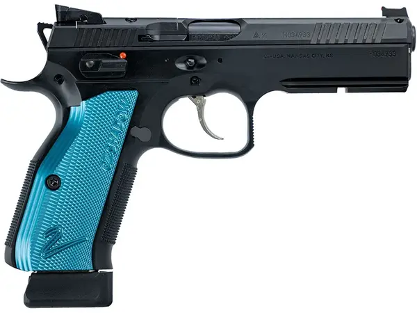 CZ Shadow 2 Optic-Ready 9mm, Blue/Black
