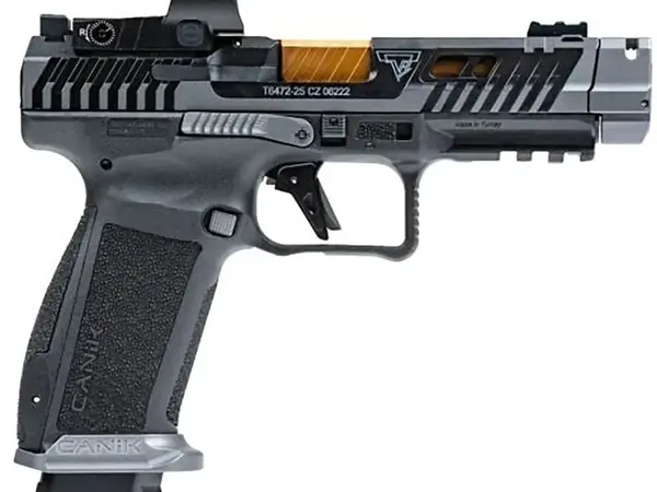 Canik TTI Combat 9mm, 4.6" Barrel, Smoke Gray, MeCanik MO3