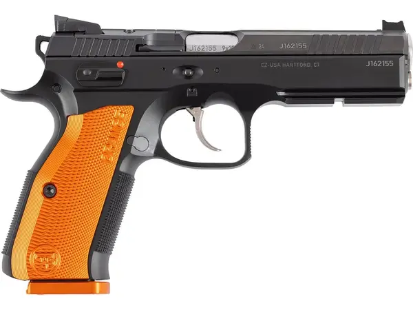 CZ Shadow 2 Orange OR 9mm, 4.89" Barrel, Orange/Black
