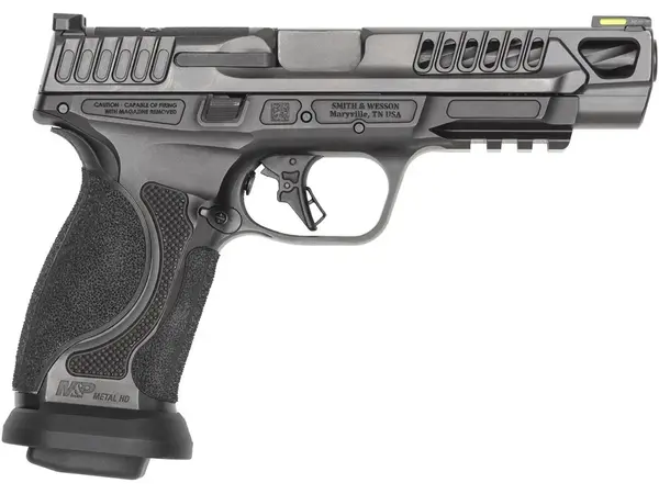 Smith & Wesson M&P9 M2.0 Competitor HD OR FS 9mm, 5" Barrel, NTS, Black