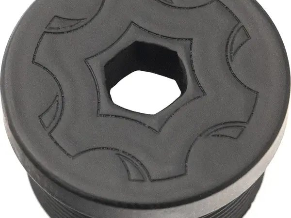 Zeroed 22 .22 Long Rifle Direct Thread Suppressor Black
