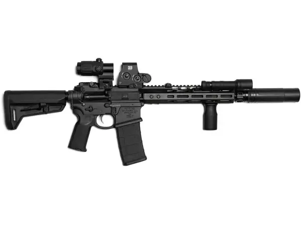 Sandman X 7.62mm/30 Cal Thrd Rifle Suppressor KeyMo Mnt BLK