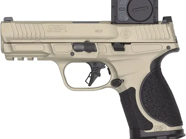 Smith & Wesson M&P M2.0 Metal 9mm, 4" Barrel, Champagne