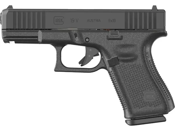 Glock G19V 9mm Luger, Black