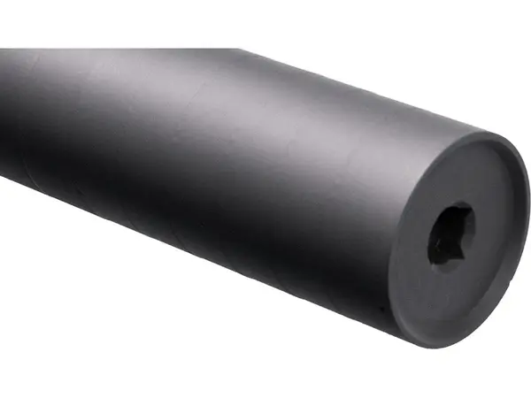 Zeroed 36K 9mm/36 Caliber Direct Thread Suppressor Black