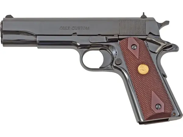 Colt's Manufacturing Company 1911 Classic Govt 38 Super, 5" Barrel, Royal Blue
