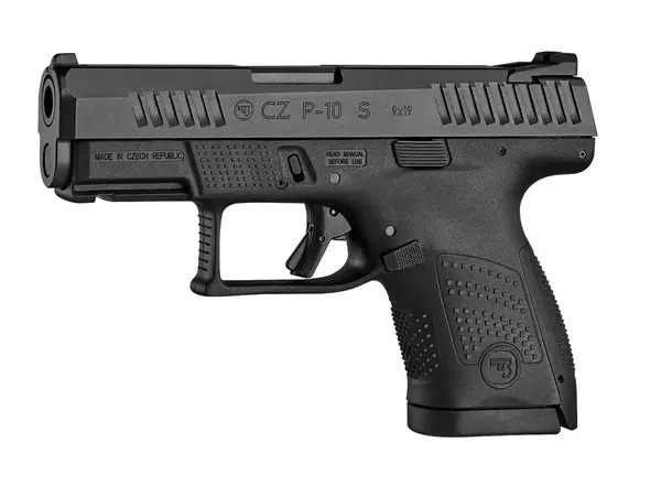 CZ P-10 S 9mm Luger 3.5" Barrel, Black