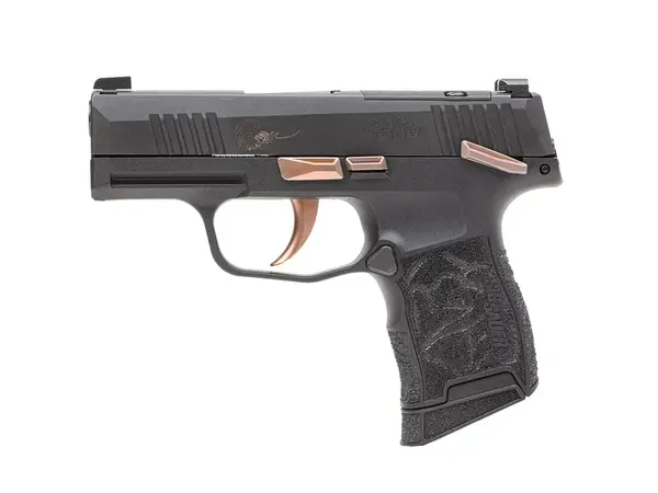SIG Sauer P365-380 Micro-Comp 380 ACP, 3.1" Barrel, Striker, ROSE