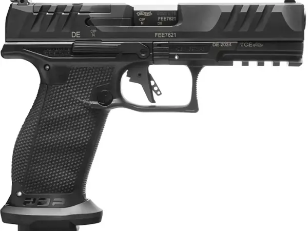 Walther PDP Pro-E Full-Size 9mm, 4.5" Barrel, Black