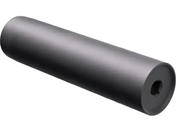 Zeroed 36 9mm/36 Caliber Direct Thread Suppressor Black