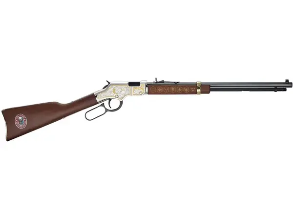 Henry Repeating Arms Golden Boy Eagle Scout Tribute 2nd Edition .22 LR, 20" Barrel, Black/Walnut