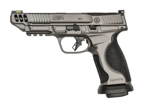 Smith & Wesson PC M&P9 M2.0 Competitor 9mm, 5" Barrel, No Safety, Gray