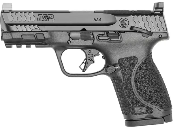 Smith & Wesson M&P 9 M2.0 Comp OR 9mm, 4" Barrel, Black, Safety