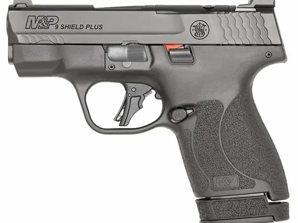 Smith & Wesson M&P9 Shield Plus OR 9mm, 3.1" Barrel, Night Sights, Black