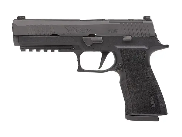 SIG Sauer P320 XTEN 10mm Auto, Optics Ready, 5" Barrel, No Safety, Black