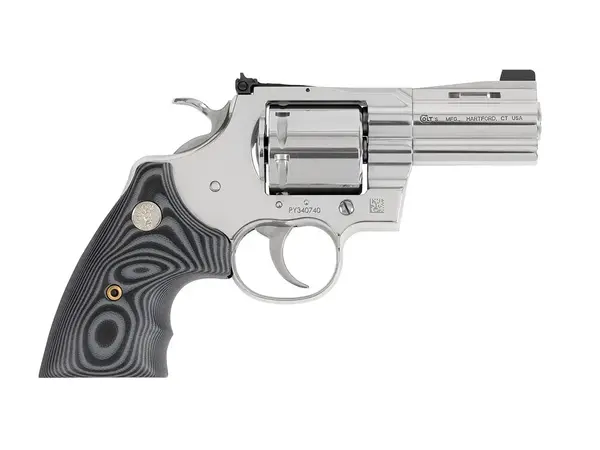 Colt's Manufacturing Company Python Combat Elite .357 Magnum, 3" Barrel, Stainless Steel