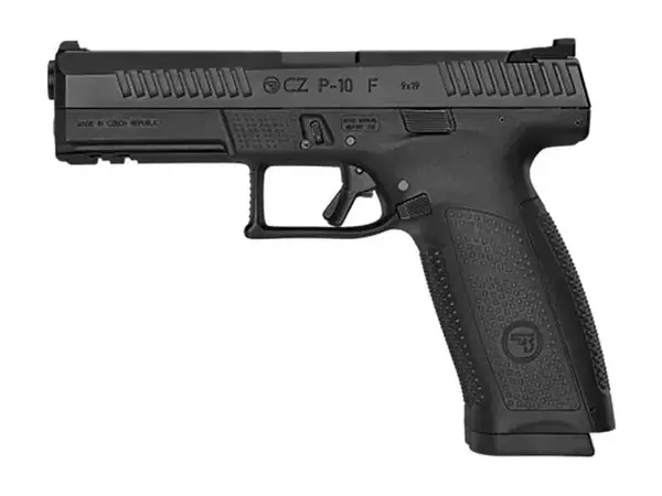 CZ P-10 F 9mm Luger, 4.5" Barrel, Black