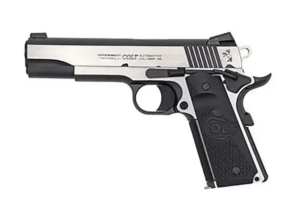 Colt's Manufacturing Company Combat Elite Government 45 ACP, 5" Barrel, SS/Black