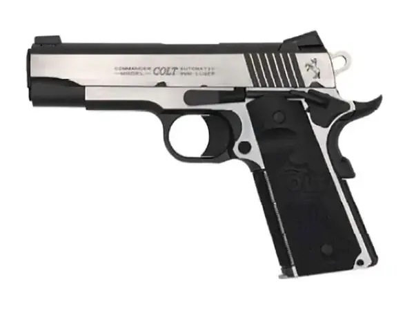 Colt's Manufacturing Company Combat Elite Commander 45 ACP, 4.25" Barrel, SS/Black
