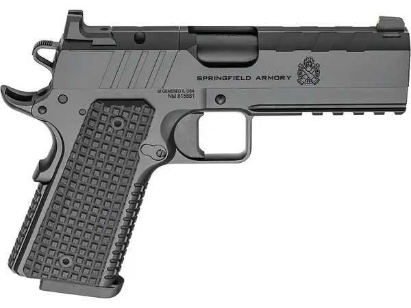 Springfield Armory 1911 Emissary AOS 9mm, 4.25" Barrel, Black
