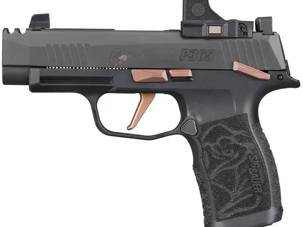 SIG Sauer P365XL Rose 9mm Comp, Manual Safety, BLK/Rose