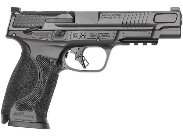 Smith & Wesson M&P9 M2.0 Metal HD OR FS 9mm, 5" Barrel, Black