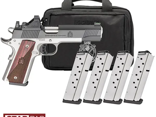 Springfield Armory 1911 Ronin AOS 9mm, 5" Barrel, Viridian RFX11