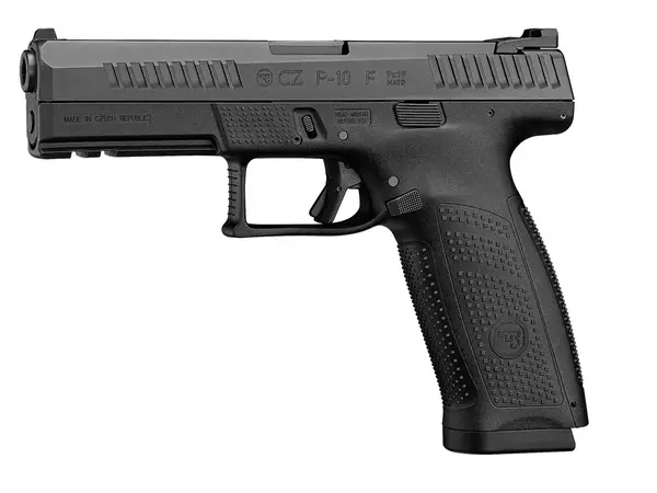 CZ P-10 F 9mm Luger 4.5" Barrel, Black