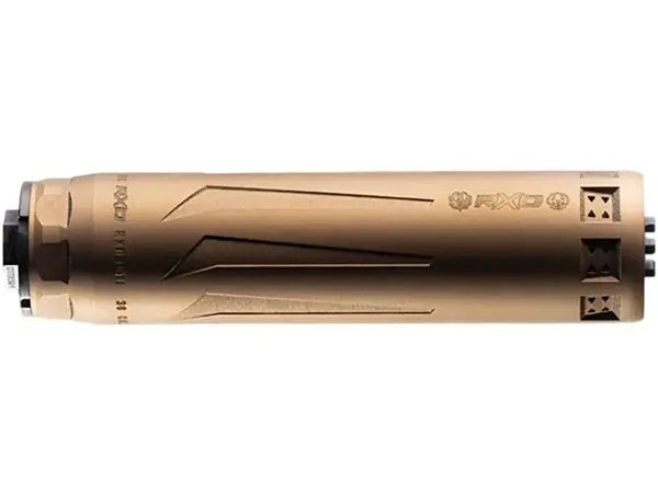 RXD30TI 30 Cal Silencer w/DTB324 Brake 5/8-24 HUB Mnt Bronze