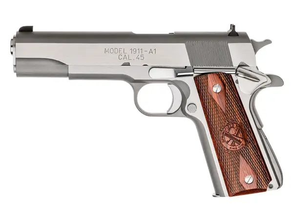 Springfield Armory 1911 Mil-Spec 45 ACP, 5" Barrel, Stainless