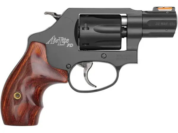 Smith & Wesson Model 351 PD J-Frame 22 Magnum, 1.88" Barrel, Black/Wood