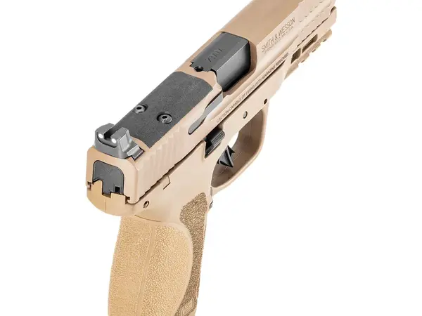 Smith & Wesson M&P 9 M2.0 Comp OR 9mm, 4" Barrel, FDE, No Safety