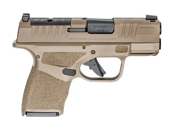 Springfield Armory Hellcat Micro Comp OSP 9mm, 3" Barrel, FDE, Night Sights