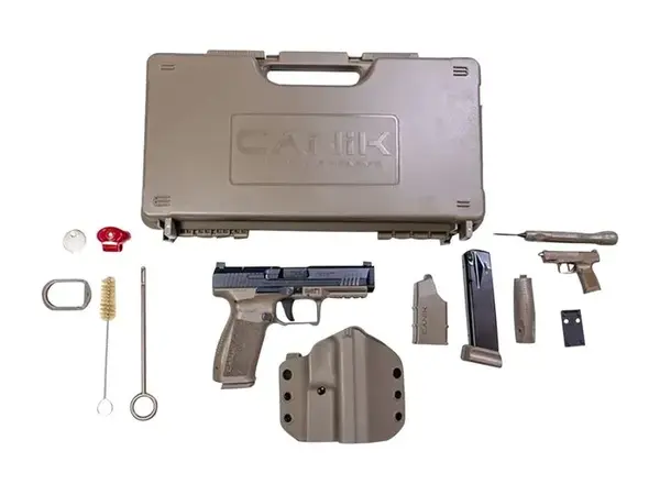 Canik METE SFT 9mm, 4.46" Barrel, BLK/FDE