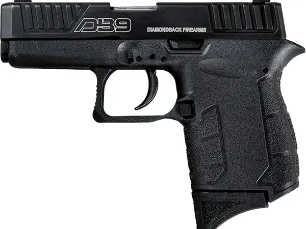 Diamondback DB9 Gen 4 9mm, 3.1" Barrel, Black Nitride