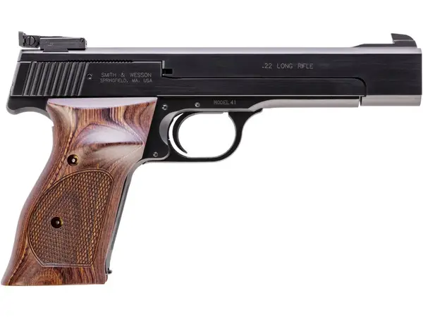 Smith & Wesson Model 41 .22 LR, 5.5" Barrel, Black