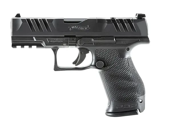 Walther PDP SF Compact OR 9mm, 4" Barrel, Black