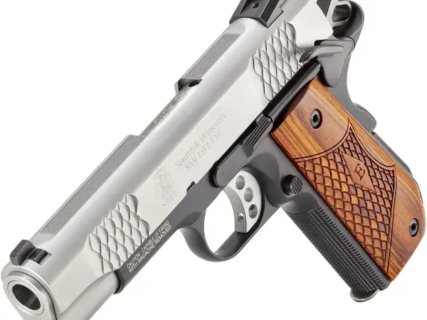 Smith & Wesson SW1911SC E-Series 45 ACP 4.25" Barrel Two-Tone