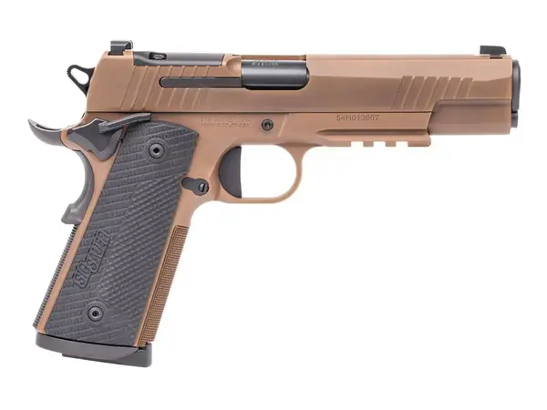 SIG Sauer 1911 X-Full Emperor Scorpion 45 ACP, 5" Barrel, Coyote