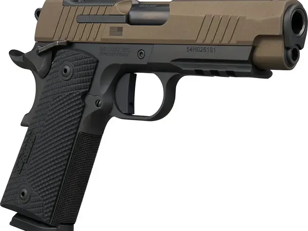 SIG Sauer 1911 X Freedom .45 ACP, 4.2" Barrel, Bronze/Black