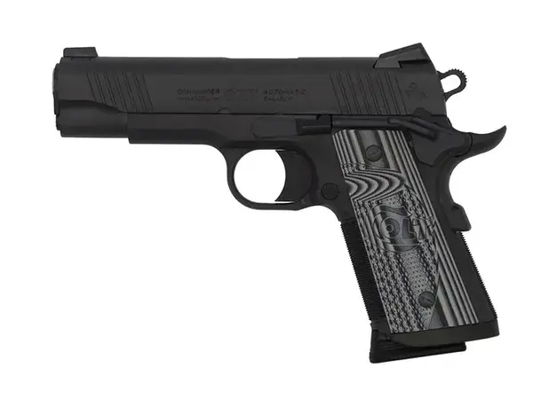 Colt's Manufacturing Company Combat Unit Officers 9mm Luger 4.25" Barrel Black