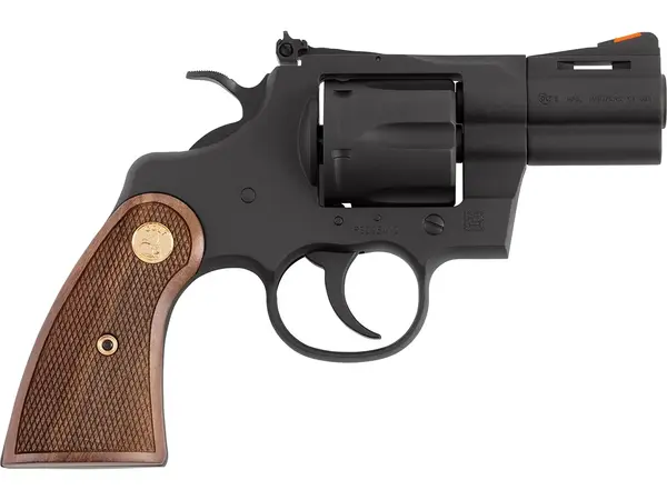 Colt's Manufacturing Company Python 357 Magnum 2.5" Barrel 6RD Walnut Grip Matte Blued