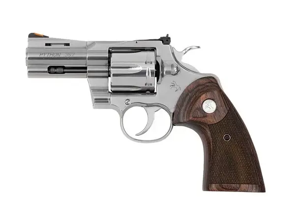 Colt's Manufacturing Company Python 357 Magnum/38 Special 3" BBL 6 Round Stainless