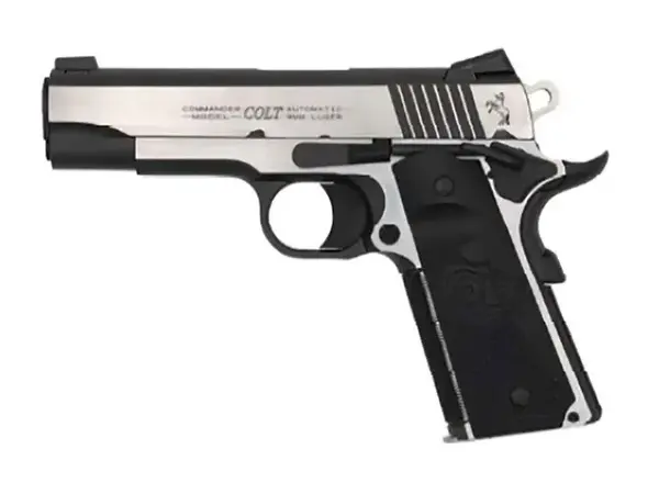 Colt's Manufacturing Company Combat Elite Commander 9mm, 4.25" Barrel, SS/BLK